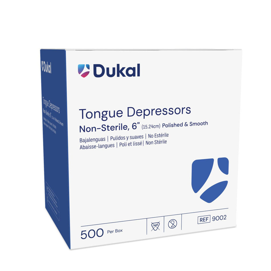 Dukal Tongue Depressors - Non-Sterile, Senior