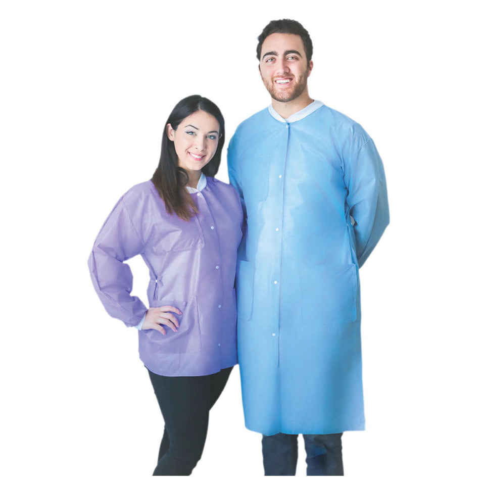 Dukal Unipack Personal Protection - FitMe Lab Jackets (White)