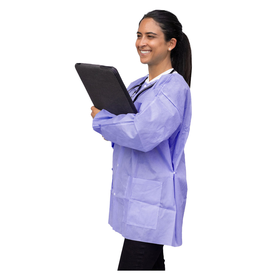 Dukal Unipack Personal Protection - FitMe Lab Jackets (Lavender)