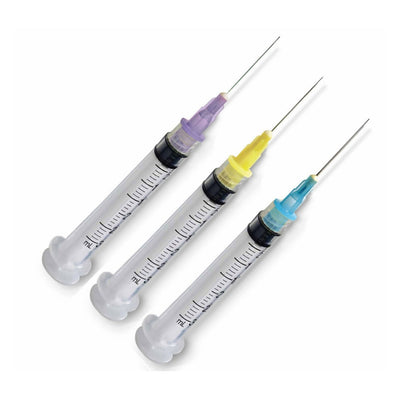 Dukal Unipack Irrigation Syringe Combos - Side Port Tip, 27G