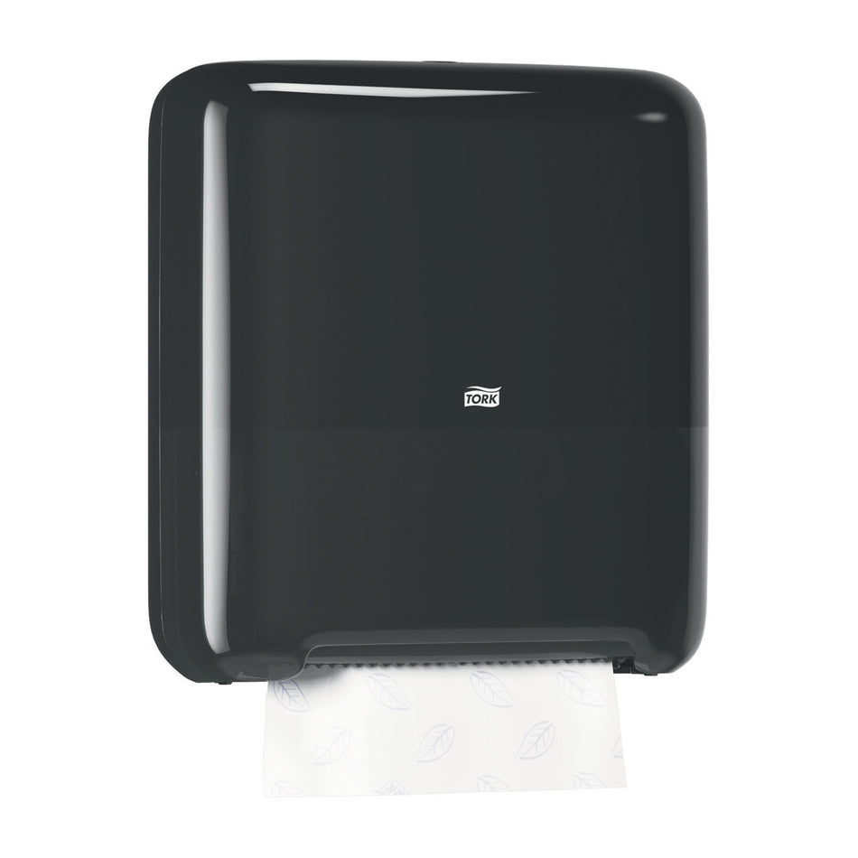 Essity Tork Matic Hand Towel Dispenser - Wall-Mounted, Plastic, Elevation