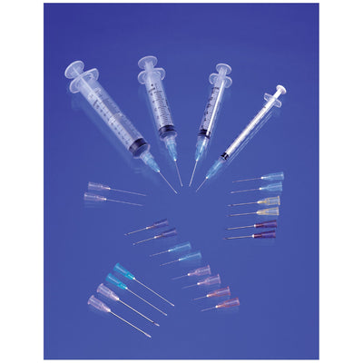 Exel Luer Slip Syringe with Needle, 20G