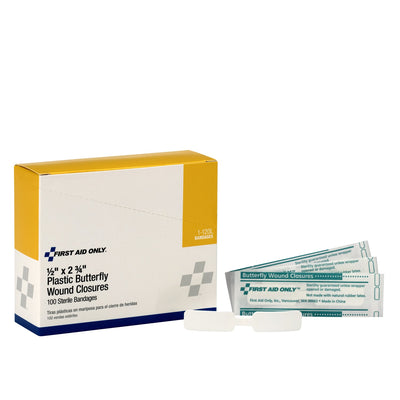 First Aid Only/Acme United Adhesive Bandages & Strips - Butterfly Closures