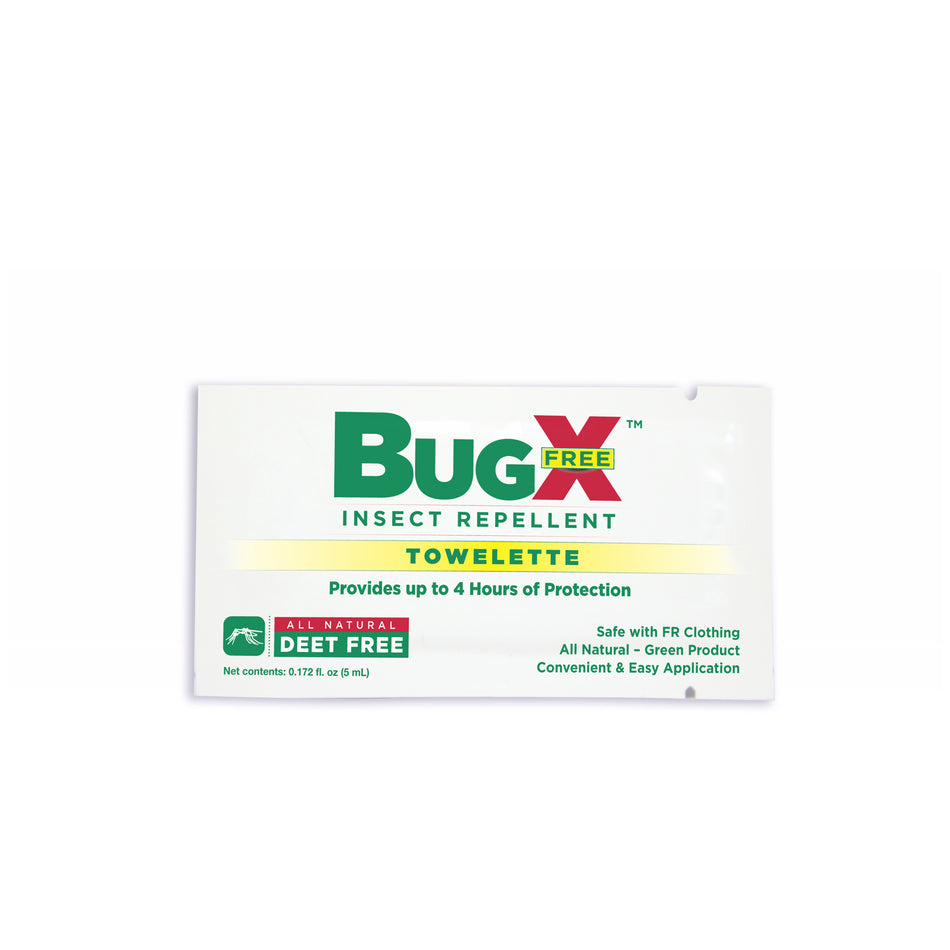 First Aid Only/Acme United Bugx Insect Repellent - Deet Free Wipes