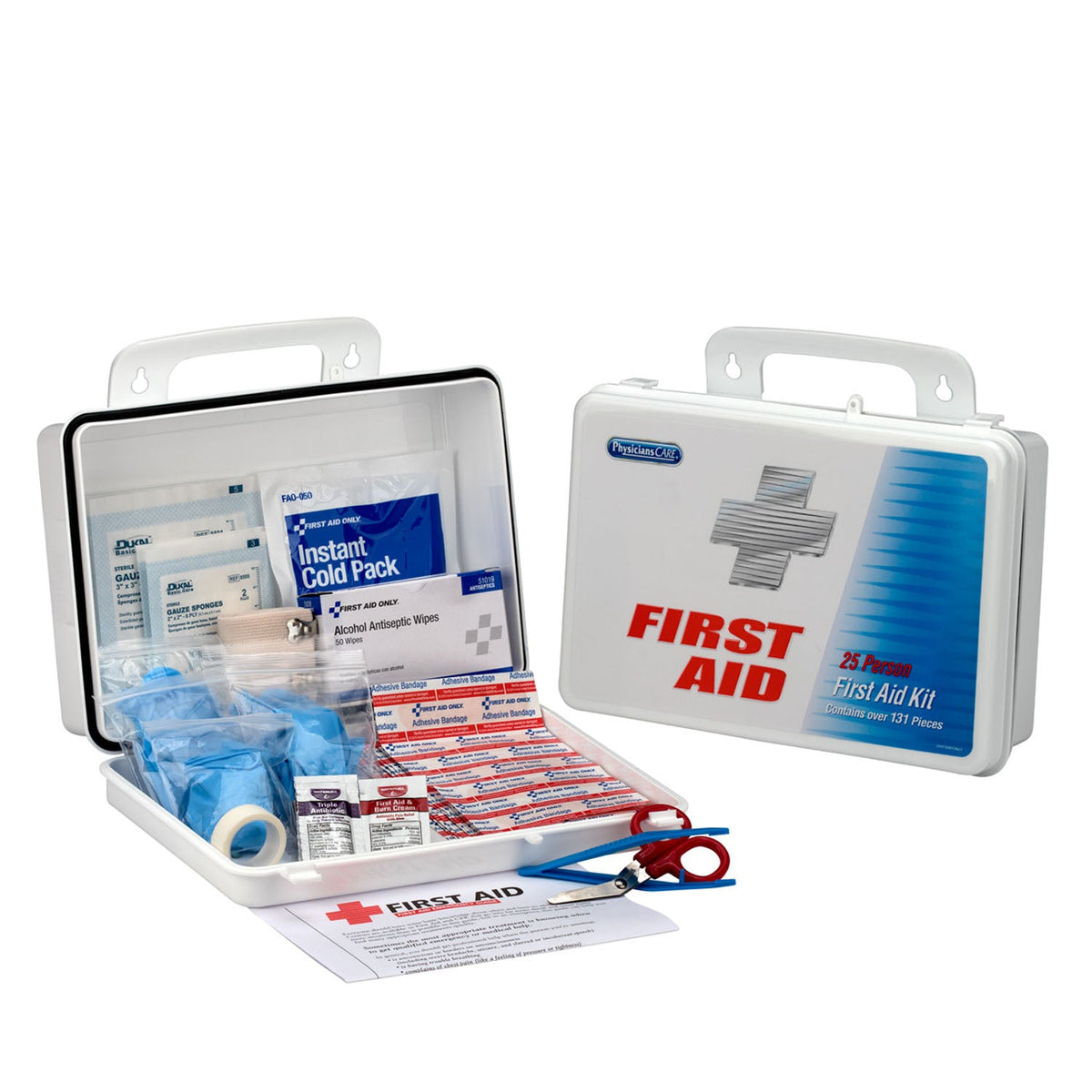 First Aid Only/Acme United First Aid Kits - 25 Person Kits (Plastic Case, Office Kit)