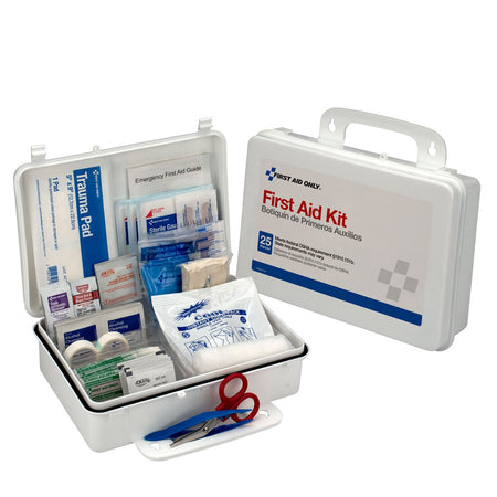 First Aid Only/Acme United ANSI/OSHA Compliant Package - 25 Person Kits, Plastic Case