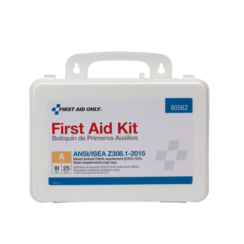 First Aid Only/Acme United ANSI/OSHA Compliant Package - 25 Person Kit, a, Plastic Case