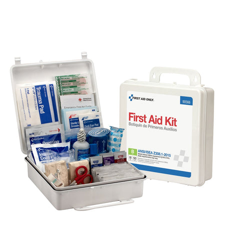 First Aid Only/Acme United ANSI/OSHA Compliant Package - 50 Person Kits, B, Plastic Case