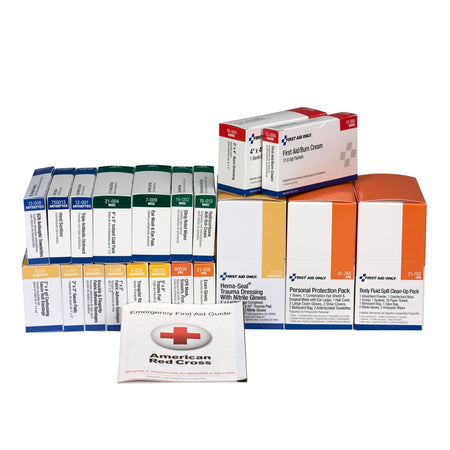 First Aid Only/Acme United ANSI/OSHA Compliant Package - Unit Kits with BBP Refill