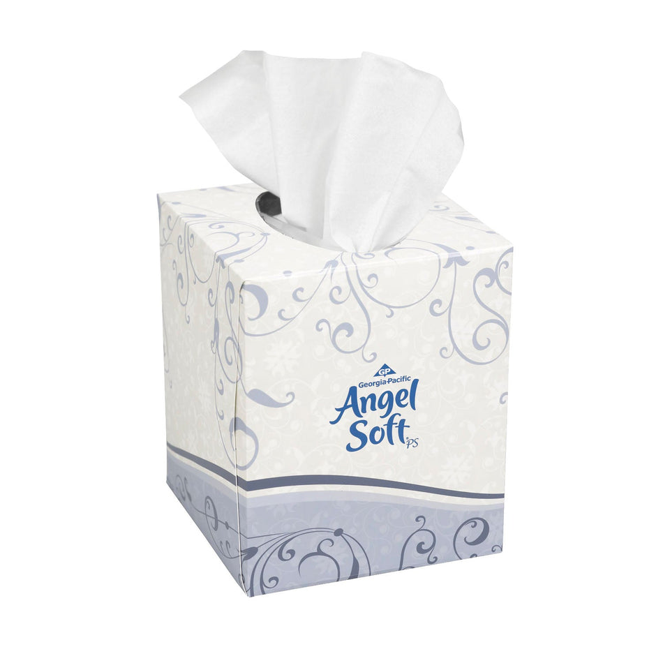 Georgia-Pacific Angel Soft PS Ultra Facial Tissue - Cube Box