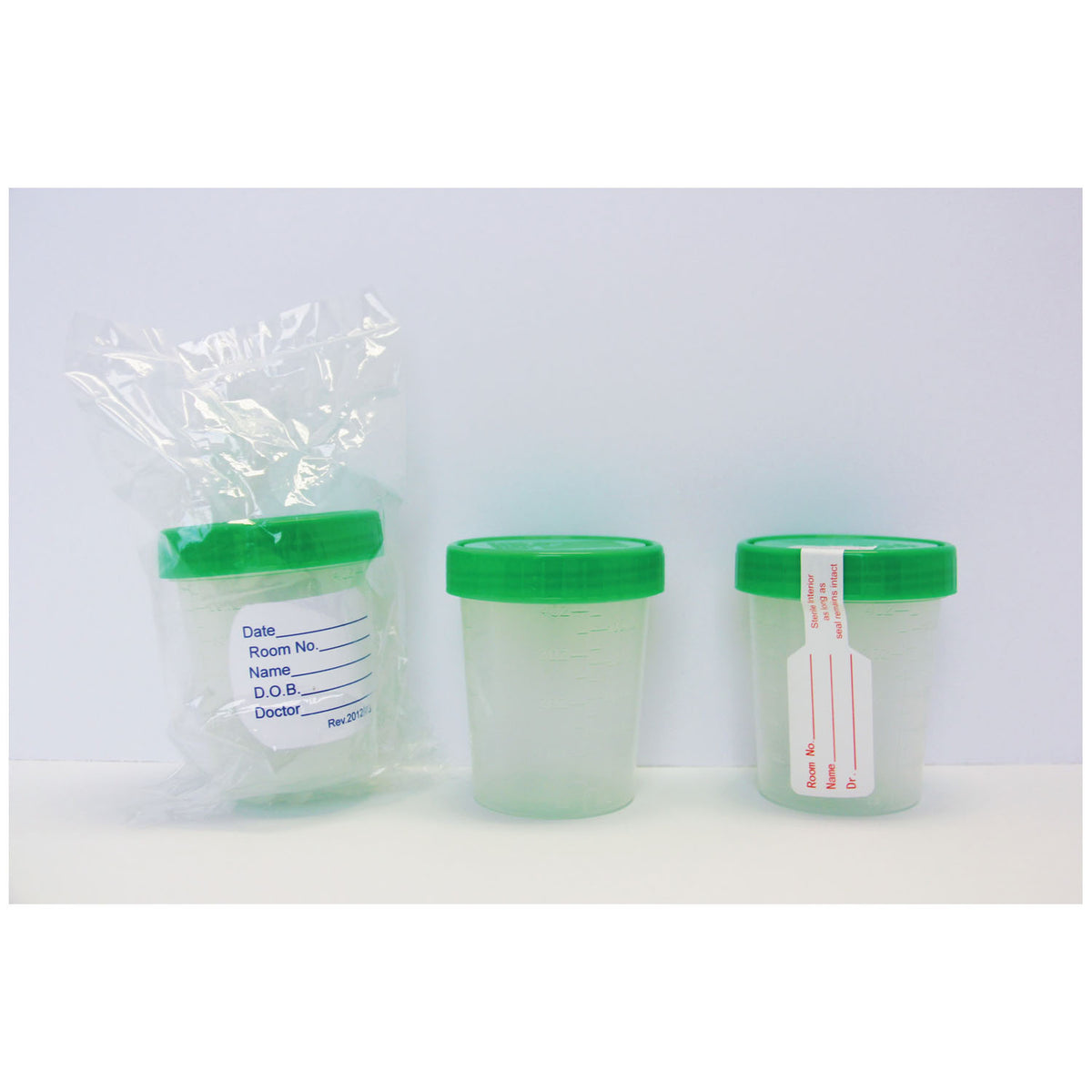 Gmax Specimen Container - Pneu-Tube Max - Or Peel Pouch