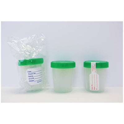 Gmax Specimen Container - Pneu-Tube Max - Sterile Inner Surface