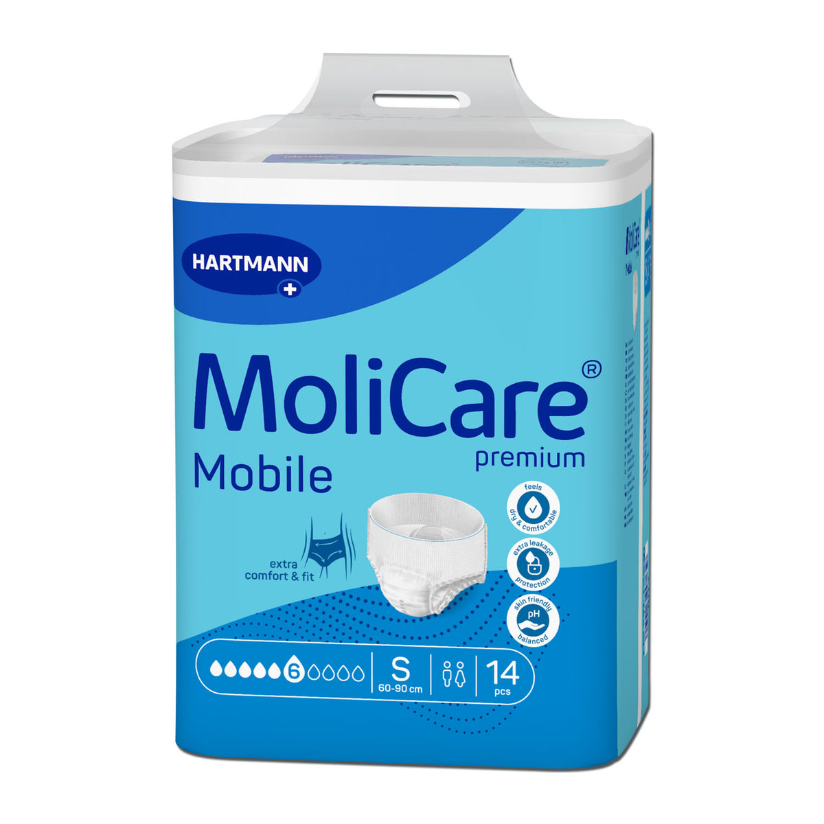 Hartmann USA Molicare Mobile 6D Disposable Underwear - Small