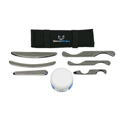 Hawkgrips Silver Set