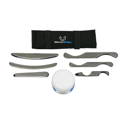 Hawkgrips Silver Set