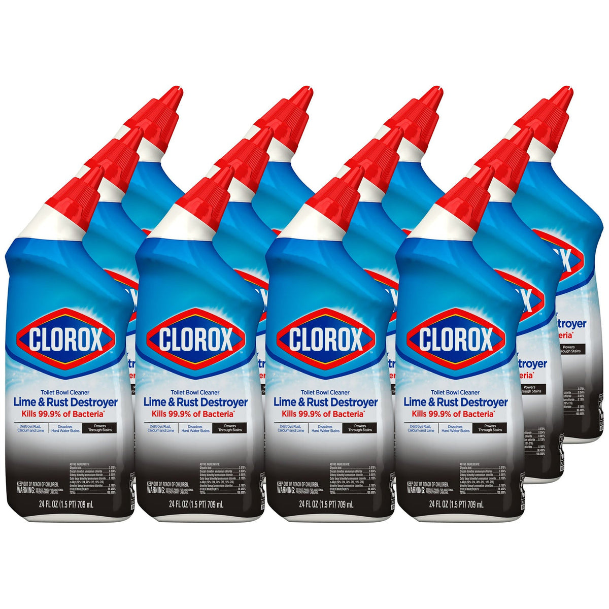 Clorox Toilet Bowl Cleaner - Lime & Rust Destroyer