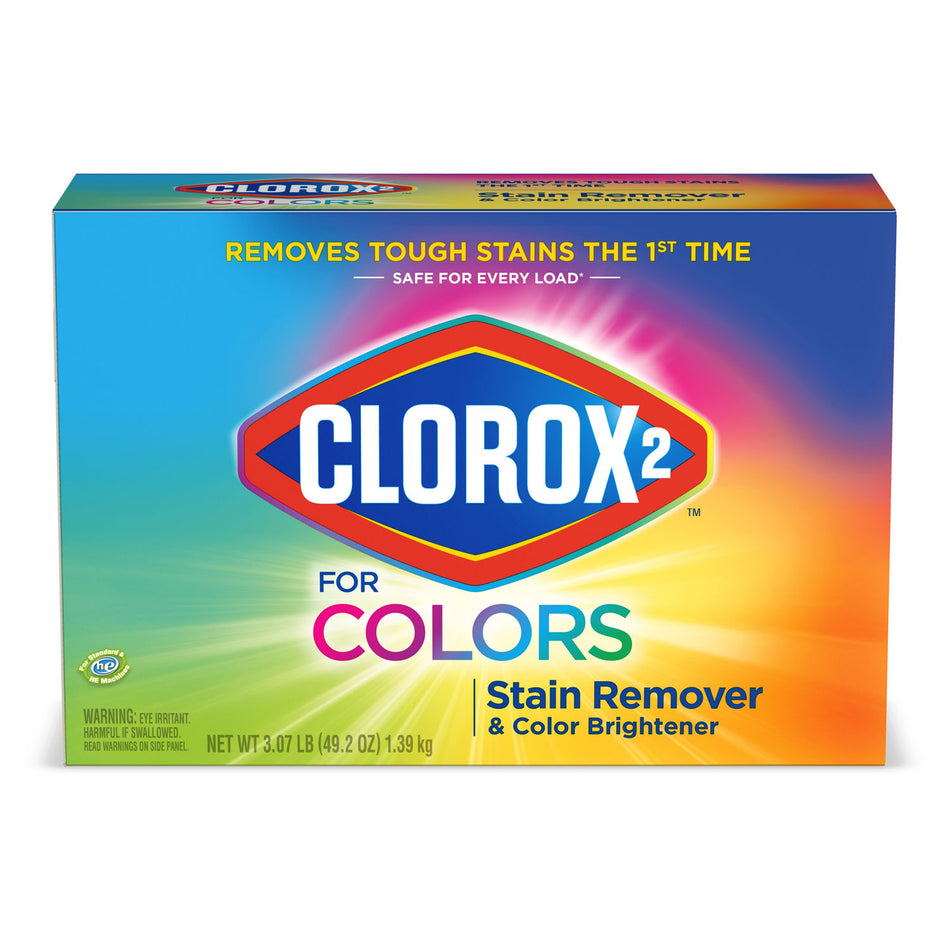 Clorox Laundry Products - 2™ for Colors Stain Remover and Color Brightener Powder