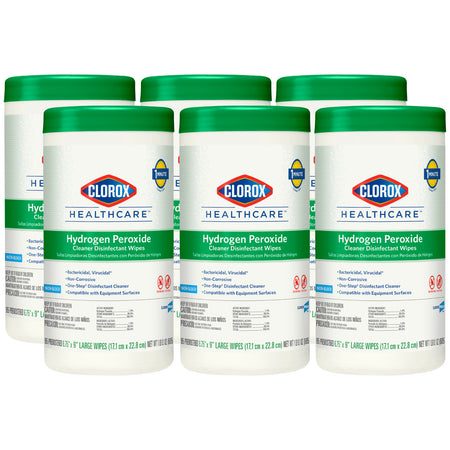 Clorox Healthcare Hydrogen Peroxide Cleaner - Wipes (Can)