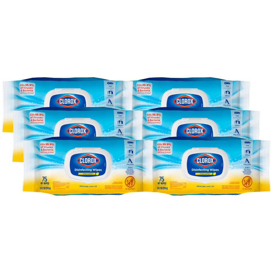 Clorox Commercial Solutions Disinfecting Wipes - Flex Pack