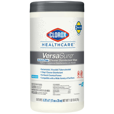 Clorox Versasuretm Cleaner Disinfectant Wipes - Can