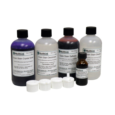 EDM3 Stains and Reagents - Gram Stain Set