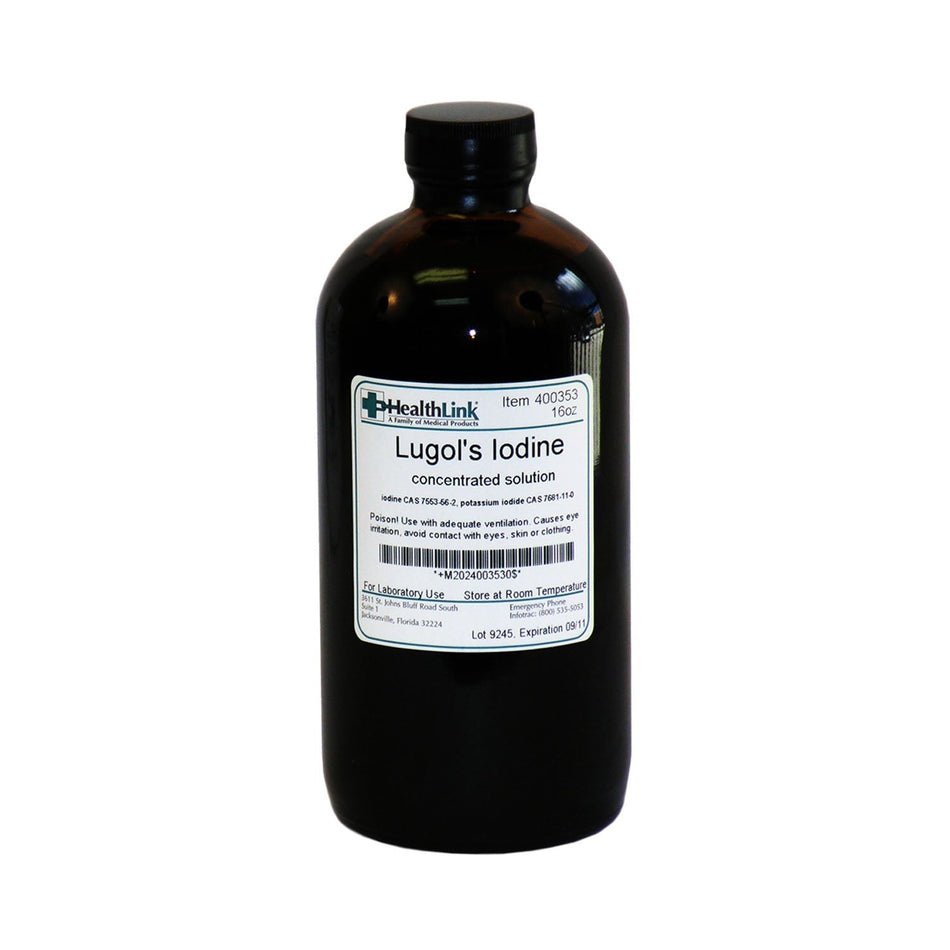 EDM3 Stains and Reagents - Lugol's Iodine Concentrate