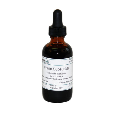 EDM3 Stains and Reagents - Monsel's Solution, Dropper Bottle, 2 oz