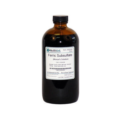 EDM3 Stains and Reagents - Monsel's Solution, Amber Bottle, 16 oz