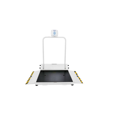 Pelstar/Health O Meter Professional Scale - Digital Wheelchair Scale (Dual Ramp with Wireless Technology, LCD Remote Display)