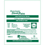 Innovative Dermassist Powder-Free Sterile Latex Exam Gloves - Pairs
