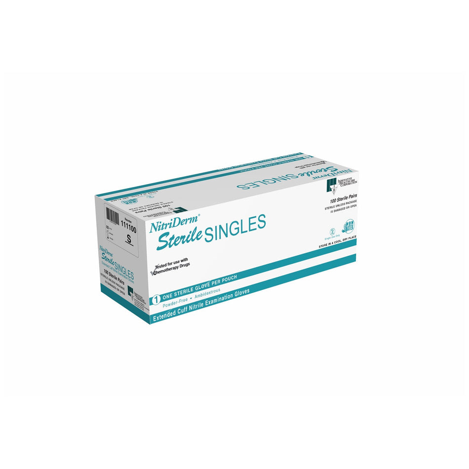 Innovative Nitriderm Sterile Powder-Free Nitrile Exam Gloves - Chemo Tested (Extended Cuff)