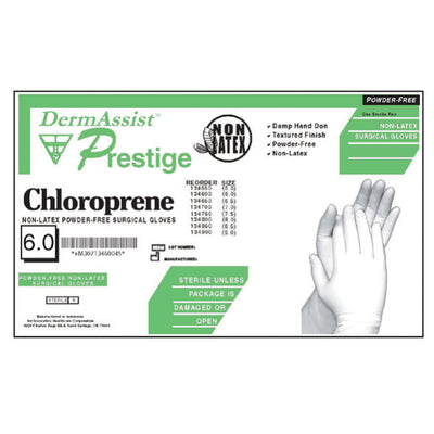 Innovative Prestige Chloroprene Powder-Free Surgical Gloves