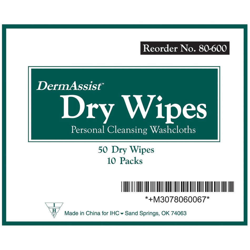 Innovative Dermassist Dry Wipes