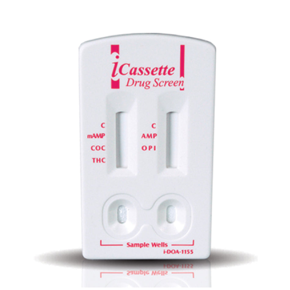 Alere Toxicology Icassette (Pipette) - Multi Drug Test (Cocaine, Marijuana, Opiate, Amphetamine, Methamphetamine)
