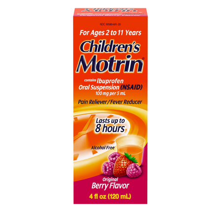 Kenvue Children's Motrin - Original Berry, 4 fl OZ