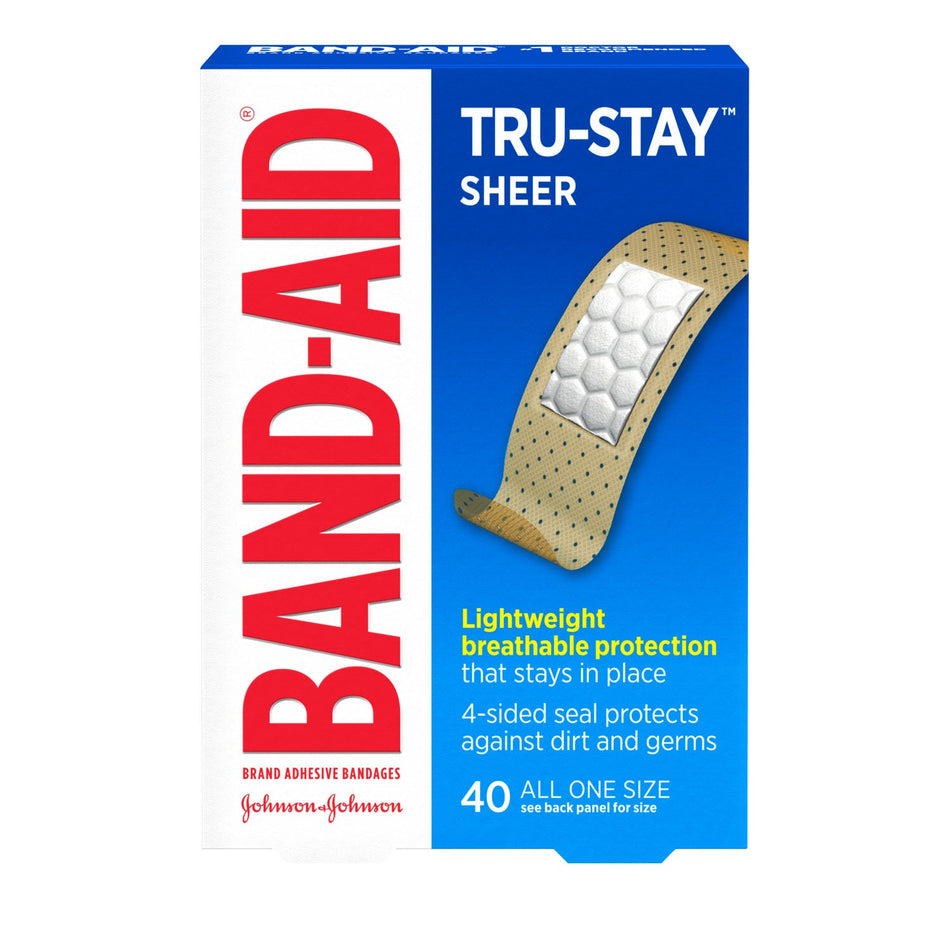 Kenvue Band-Aid Sheer Strips & Spots - One Size Bandage
