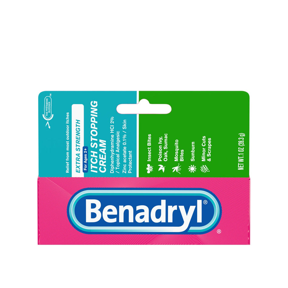 Kenvue Band-Aid Anti-Itch Products - Benadryl Topical Cream
