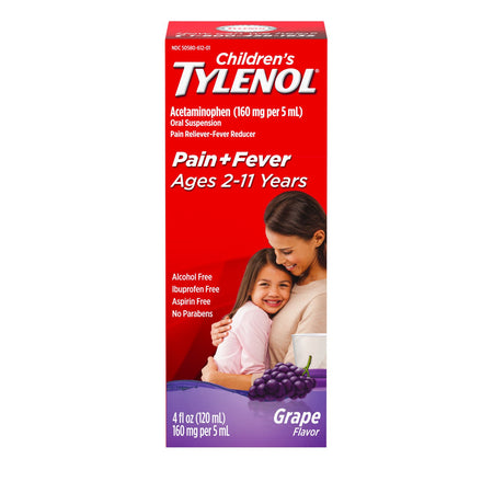 Kenvue Children's Tylenol - Regular Flavors