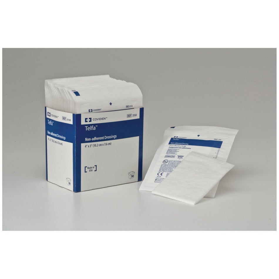 Cardinal Health Telfa Ouchless Non-Adherent Dressings - Bulk Pack