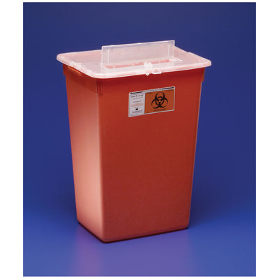 Cardinal Health Large Volume Sharps Containers - Hinged Lid