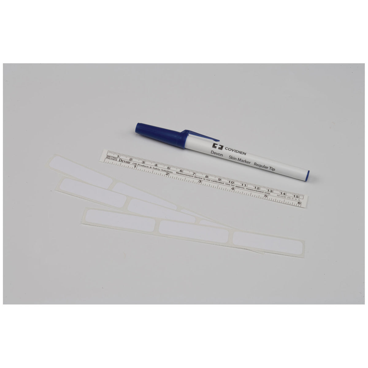 Cardinal Health Devontm Surgical Markers - Dual Tip with Ruler Cap
