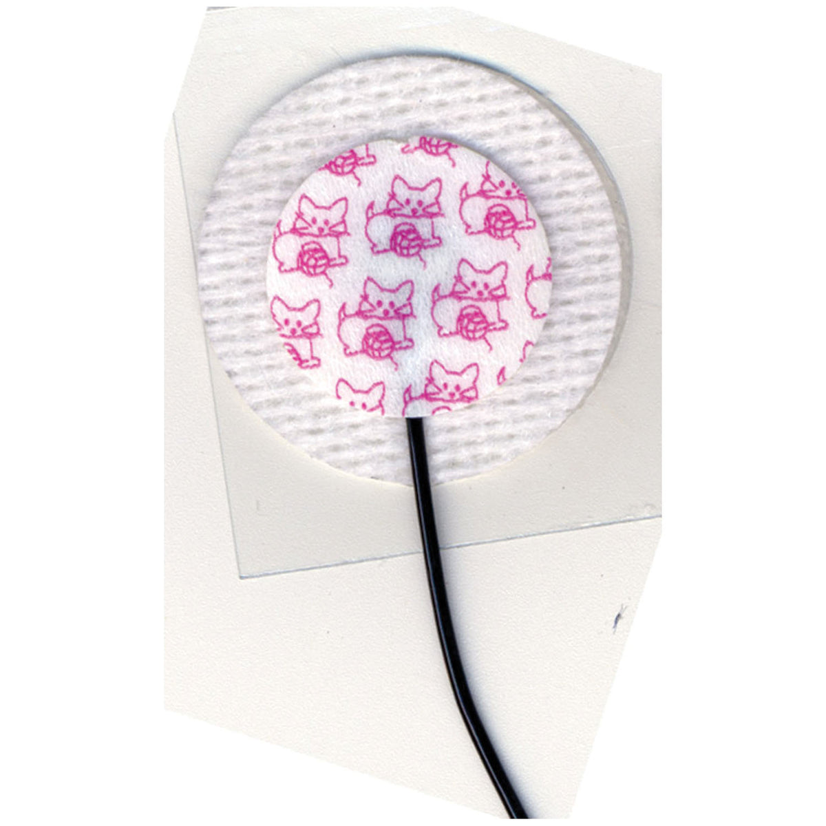 Cardinal Health Kittycattm Pre-Wired Neonatal ECG Electrodes - Cloth 1051NPSM Radiolucent