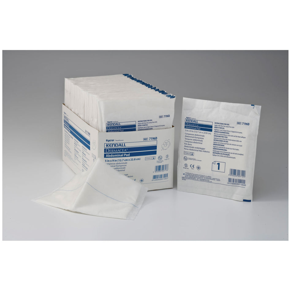 Cardinal Health Dermaceatm Abdominal Pads - Non-Sterile