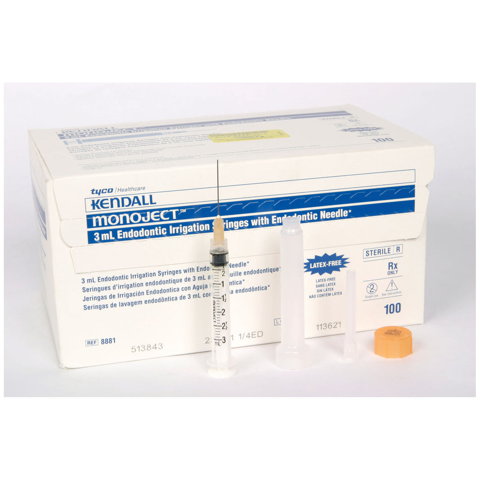 Cardinal Health Monojecttm 513 Ed Endodontic Irrigation Syringe - 23G