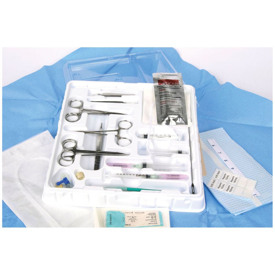 Cardinal Health Argyletm Neo-Sert Umbilical Vessel Catheter Trays - No Catheter, Safety Scalpel