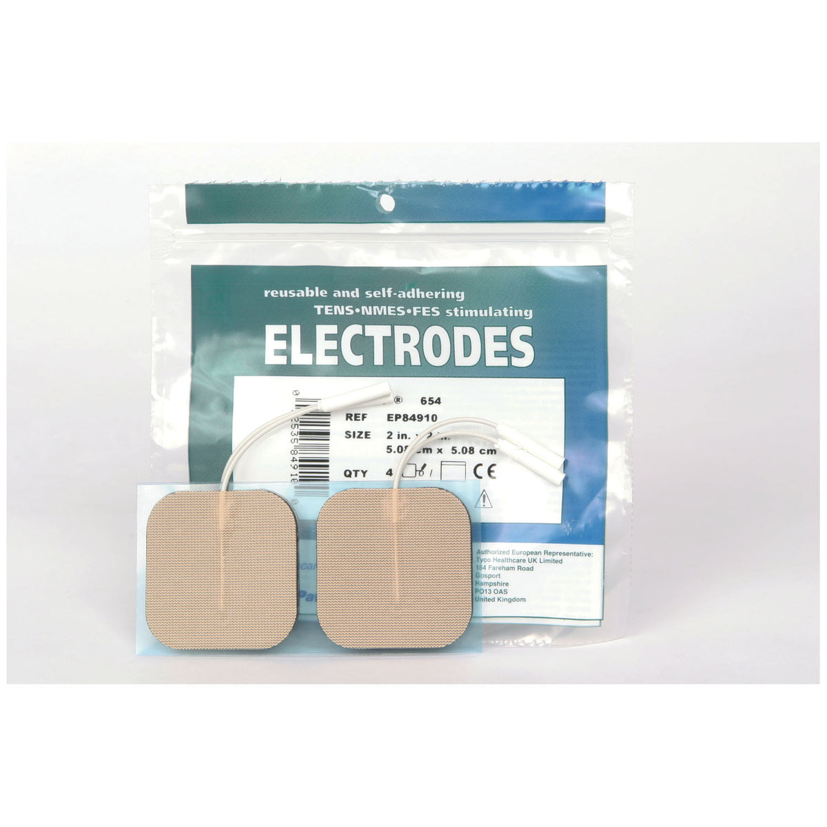 Cardinal Health Re-Ply Stimulating Electrodes - Round
