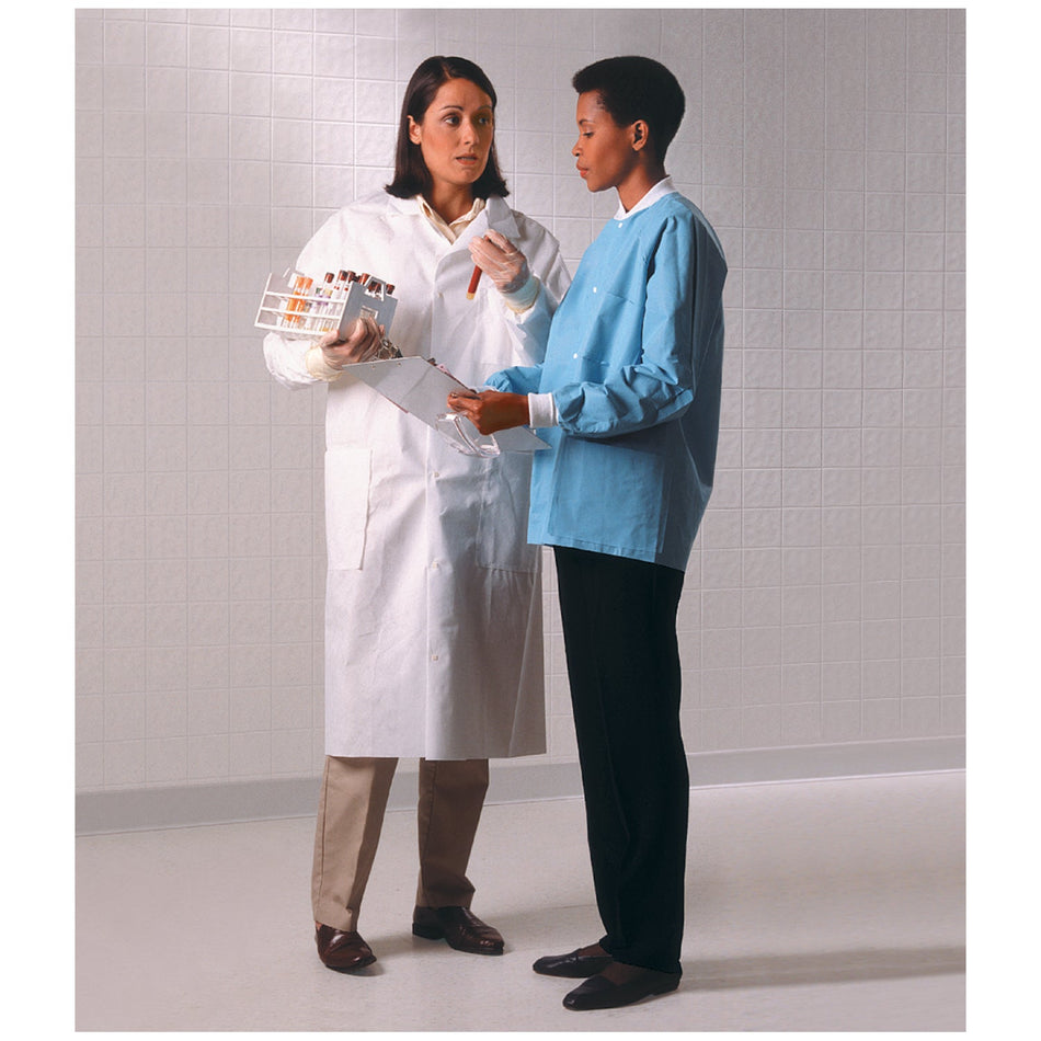 Halyard Basic Lab Coat - Blue
