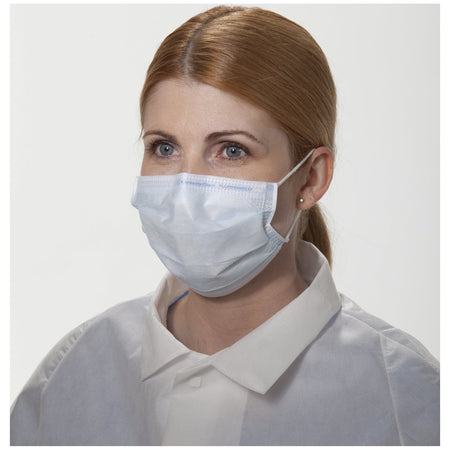 Halyard Fluidshieldtm Face Masks - Fog-Free Surgical Masks (Orange)