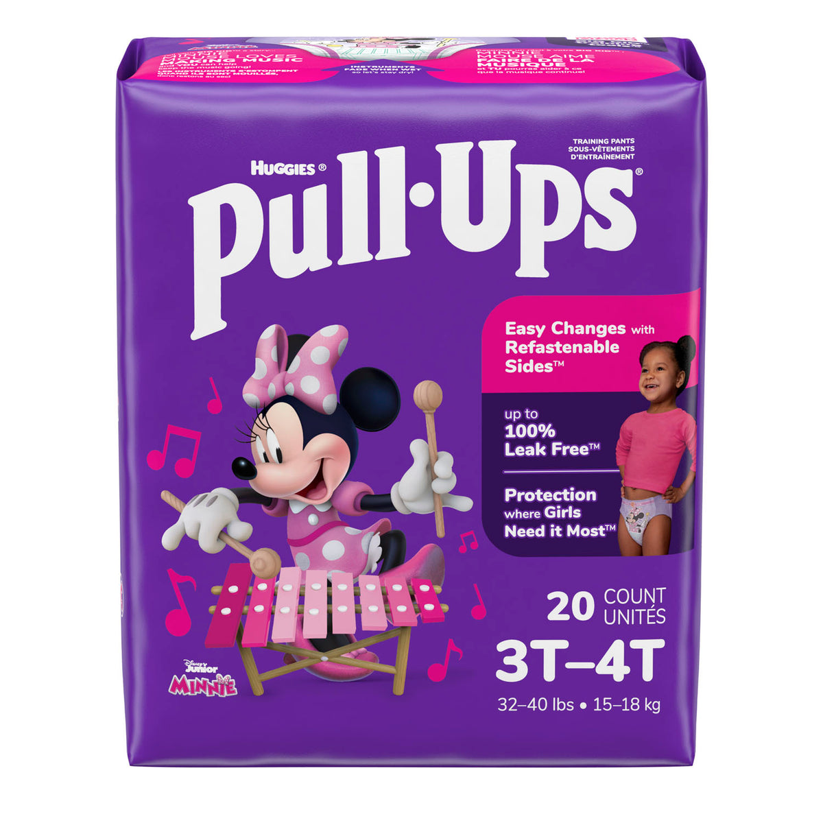 Kimberly-Clark Pull-Ups Learning Design Training Pants - Girls Jumbo Pack – image 3