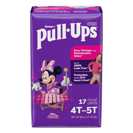 Kimberly-Clark Pull-Ups Learning Design Training Pants - Girls Jumbo Pack